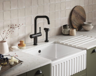 Thomas Denby Apron Front Sink with flamboyant