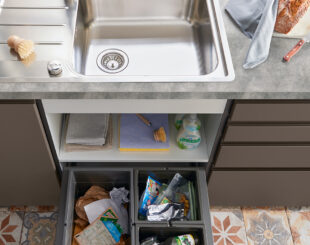 Alea by Schuller - Trash Drawer Detail