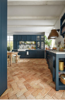 Full kitchen view from the side