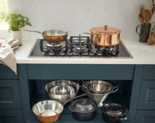 Cupboard storage interior view