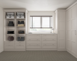Mornington Bedroom Shaker Doors in Cashmere