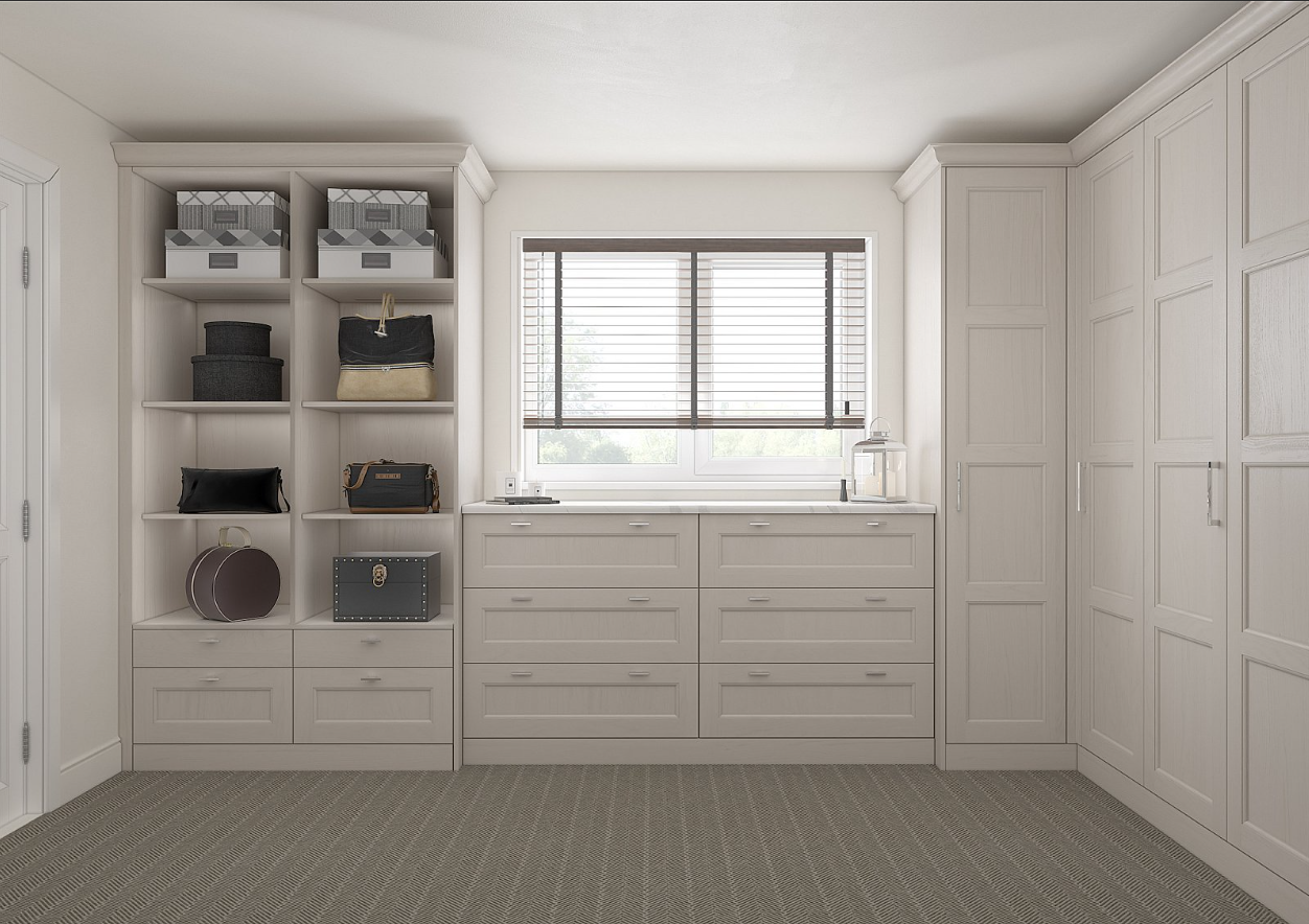 Mornington Bedroom Shaker Doors in Cashmere