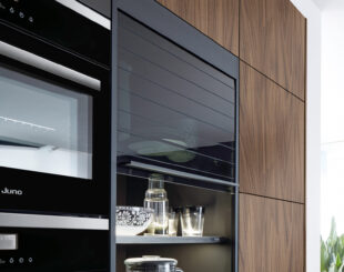 Shuller - Avola Balck - Handless Cupboards Detail & Appliances
