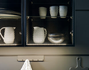 Shuller - Avola Balck Semi-Transparent Cupboard